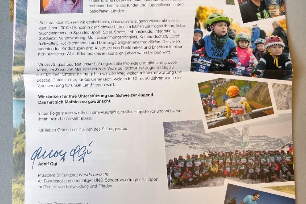 Aktiv-Weekend in Kandersteg - Stiftung Freude herrsch 14