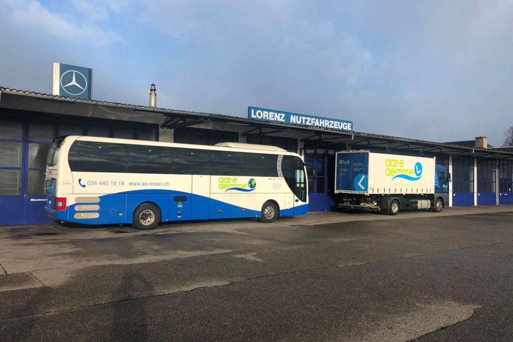 Beschriften Man Bus Reisecar Aare Aemme Reisen Events 25