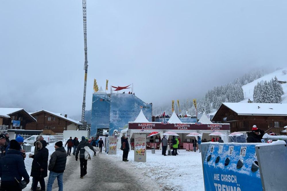 FIS Weltcuprennen Adelboden Chuenisbärgli 07.01.2024