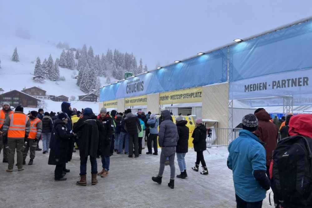 FIS Weltcuprennen Adelboden Chuenisbärgli 07.01.2024