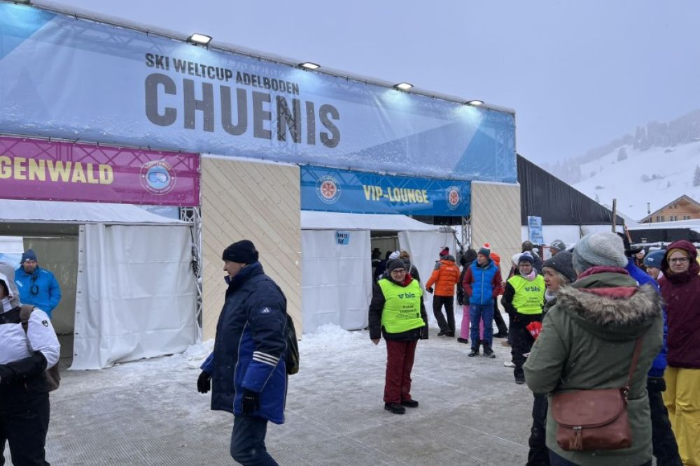 FIS Weltcuprennen Adelboden Chuenisbärgli 07.01.2024