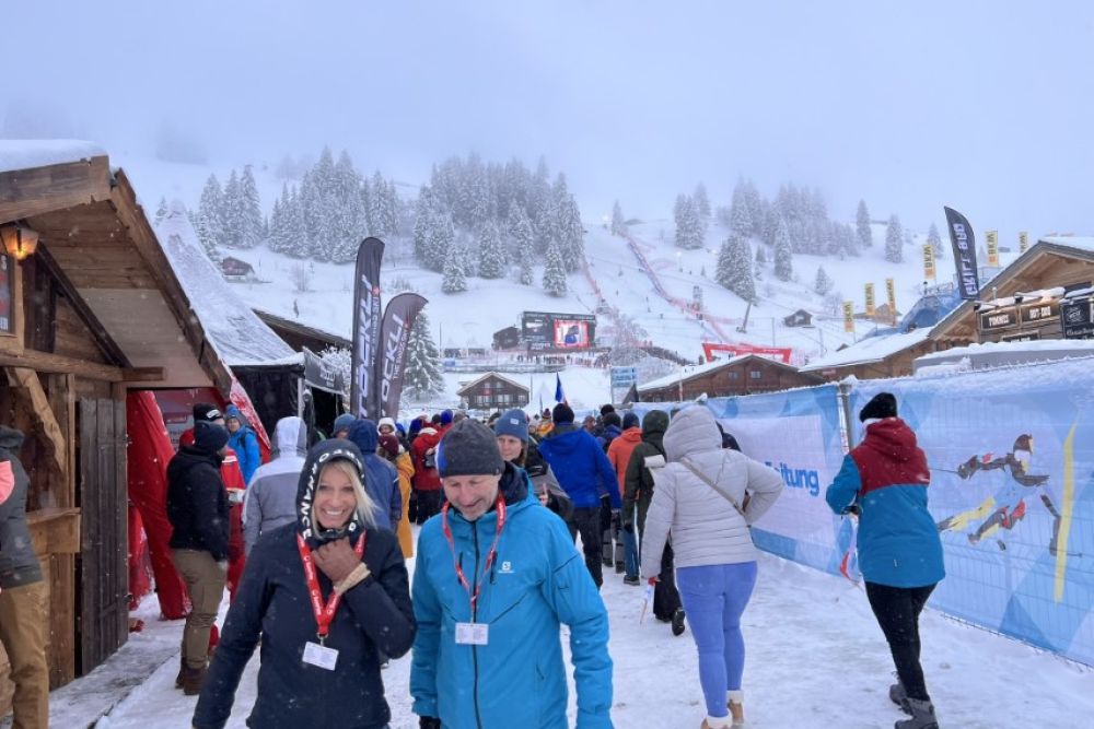 FIS Weltcuprennen Adelboden Chuenisbärgli 07.01.2024
