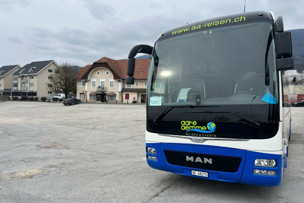 Guggenschränzer Recherwil zu Besuch in Oberbipp 18.02.2024