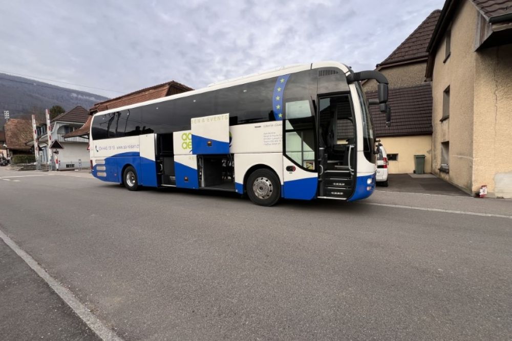 Guggenschränzer Recherwil zu Besuch in Oberbipp 18.02.2024