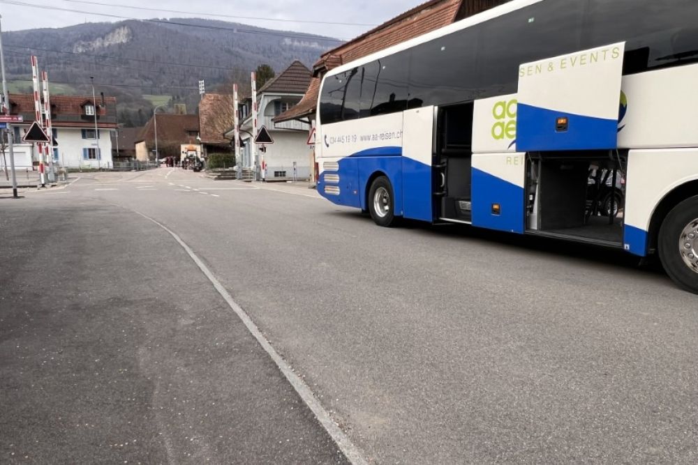 Guggenschränzer Recherwil zu Besuch in Oberbipp 18.02.2024