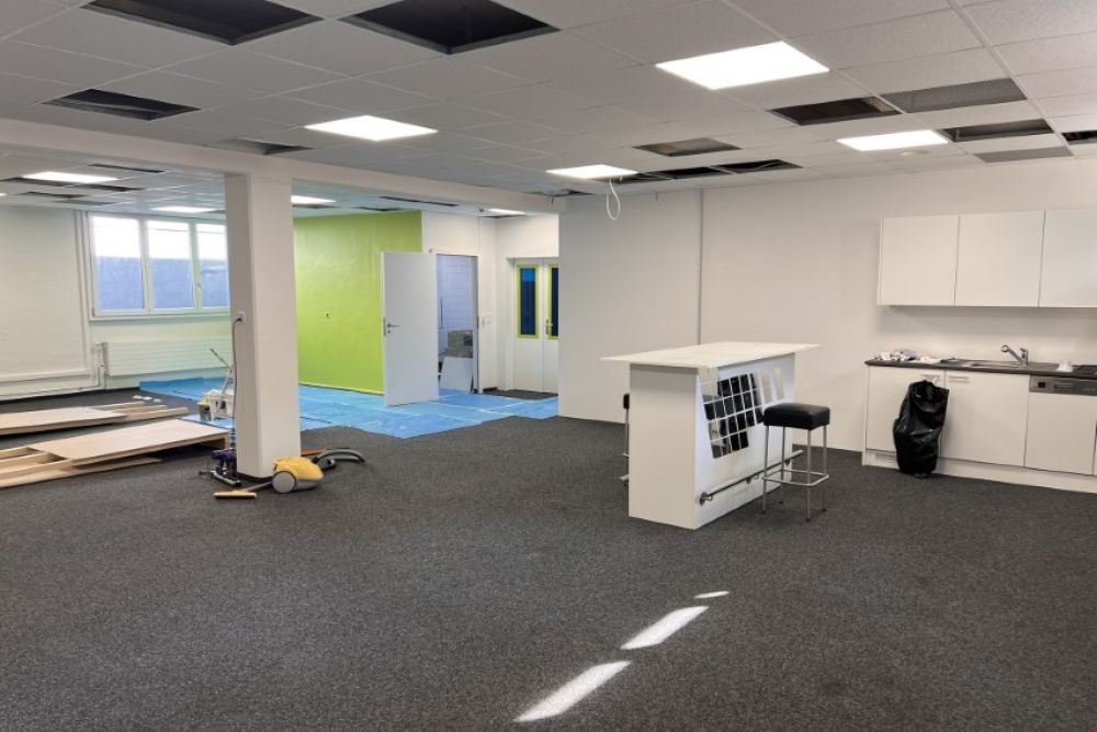 Empfang - Büro im UG Gebäude AAREG & FSAA GmbH